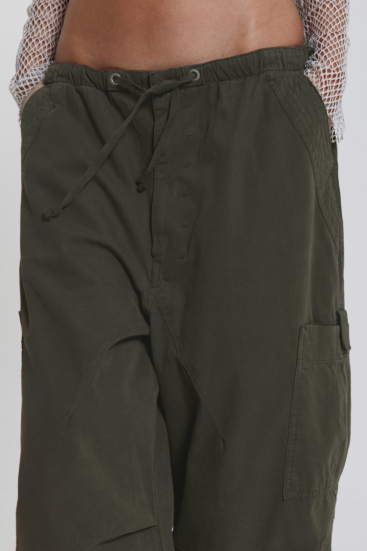 Sita | Streetwear-stijl parachute cargo broek