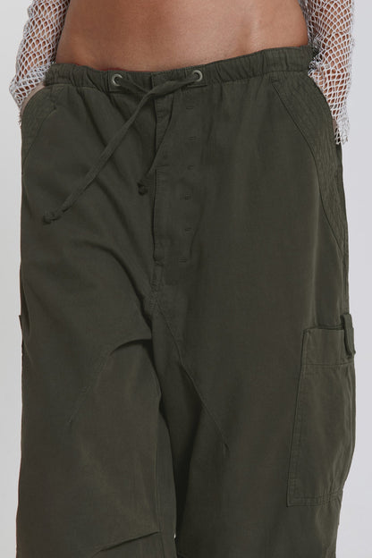 Sita | Streetwear-stijl parachute cargo broek