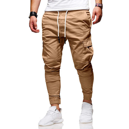 Pedro | Tijdloze slim fit cargo broek met meerdere zakken