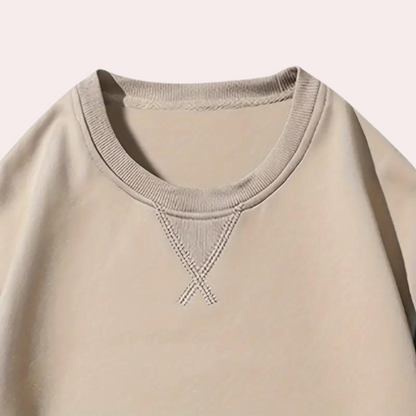 Alden | Elegante trui met lange mouwen en ronde hals