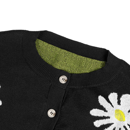 Arenda | Warm Gebreid Vest Met Knopen Voor Dames