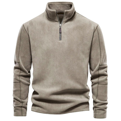 Romer | Casual Fleece Trui met Opstaande Kraag