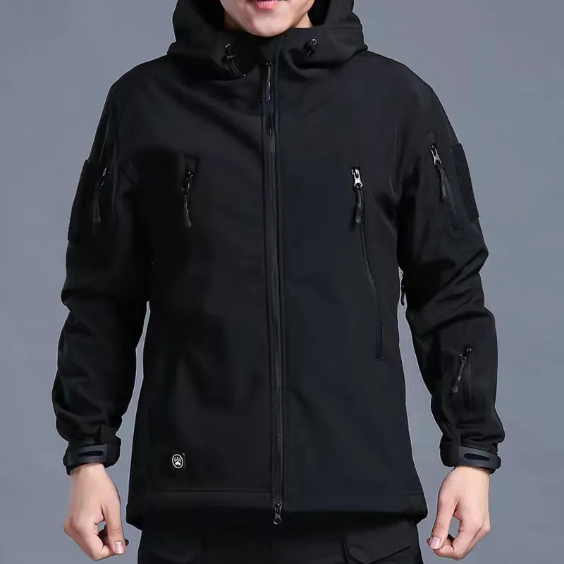 Jeroen | Militair fleecejack voor heren