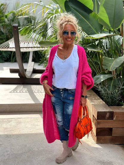 Gaia - Lang vest in hippiestijl