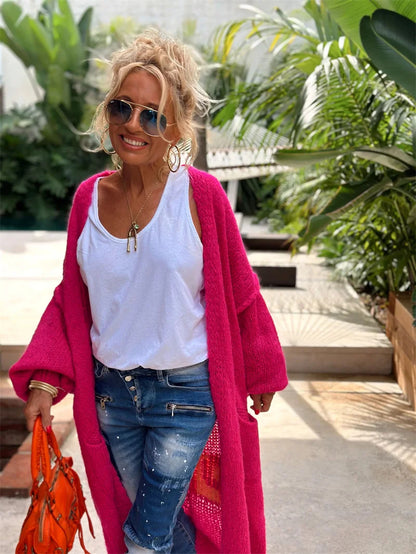 Gaia - Lang vest in hippiestijl