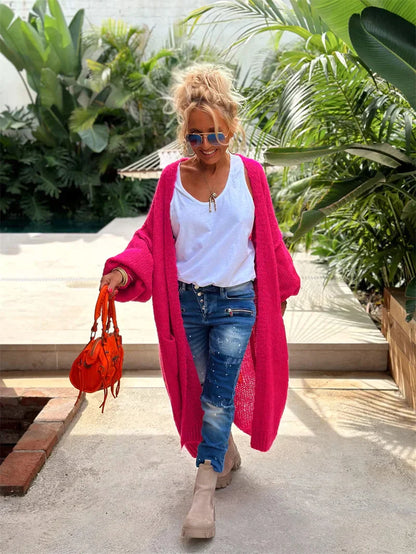 Gaia - Lang vest in hippiestijl