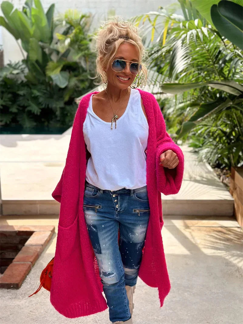 Gaia - Lang vest in hippiestijl