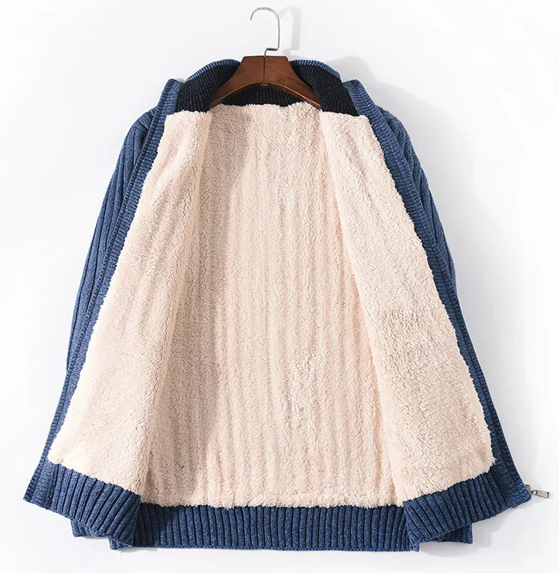 Zenon | Elegant en gezellig gebreid jack met rits