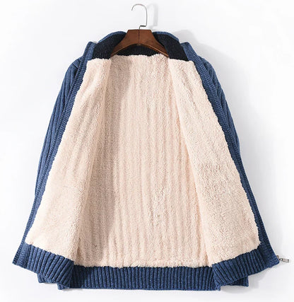 Zenon | Elegant en gezellig gebreid jack met rits