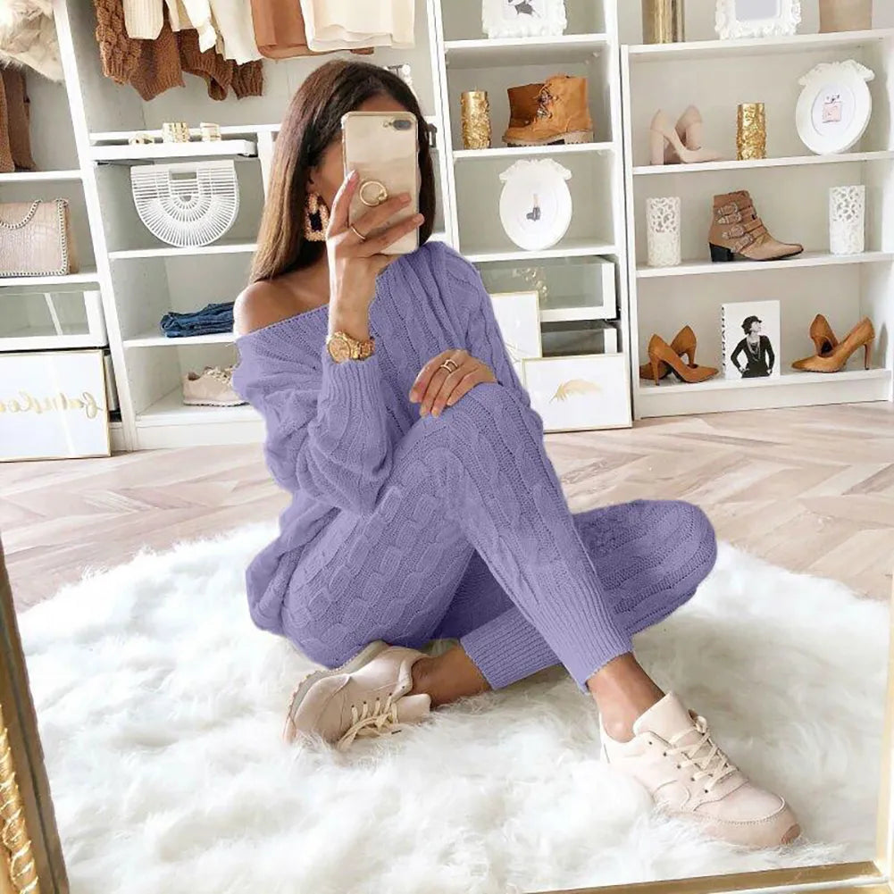 Dolce - Gebreide trui en broek