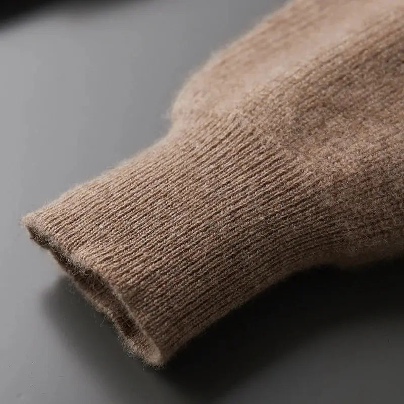 CASHMERE ZIPPED HOODIE