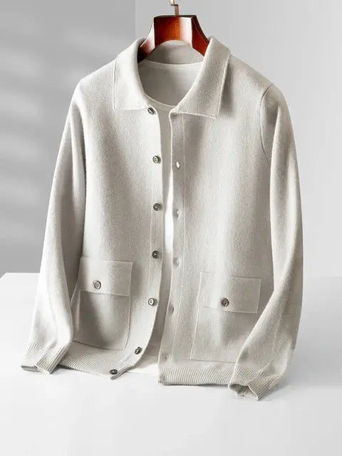 CASHMERE BUTTON VEST