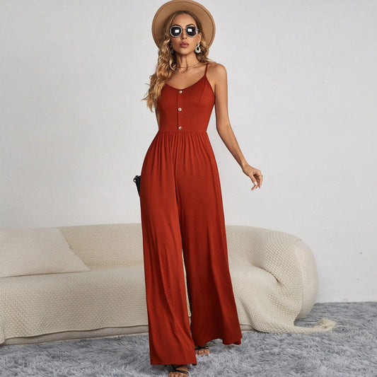 Jumpsuit met brede benen - Pinta
