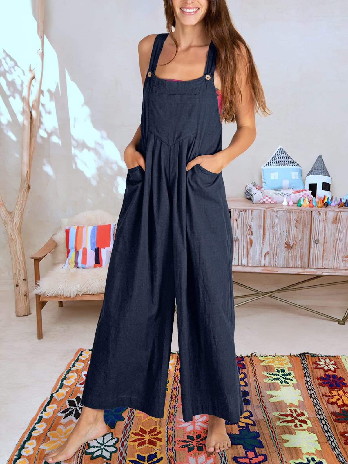 Betro - Mouwloze jumpsuit voor dames