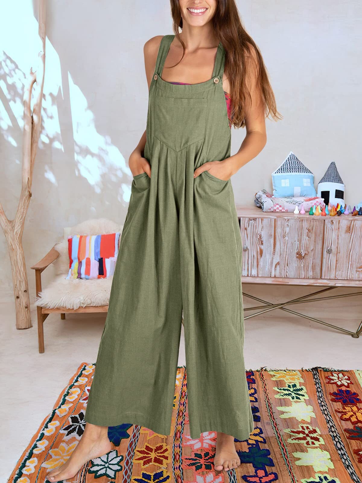 Betro - Mouwloze jumpsuit voor dames