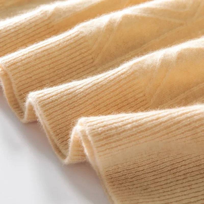 Josue | Klassieke business heren trui met halve col