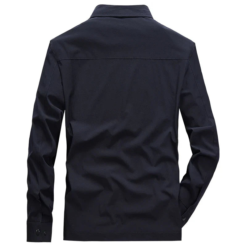 Eddie | Trendy lichtgewicht jack met rits voor heren