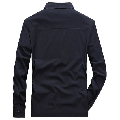 Eddie | Trendy lichtgewicht jack met rits voor heren