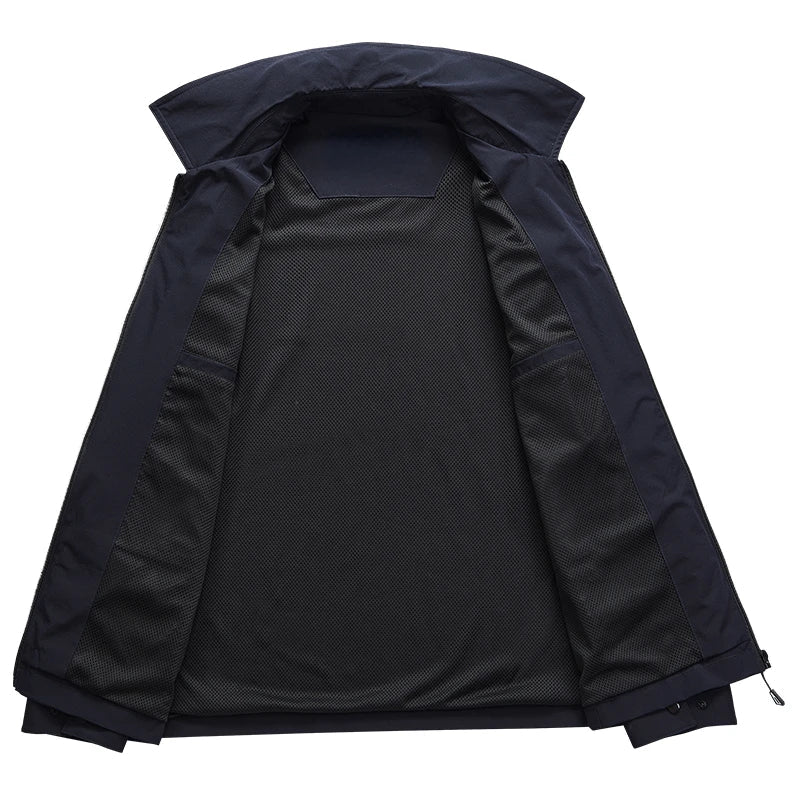 Eddie | Trendy lichtgewicht jack met rits voor heren