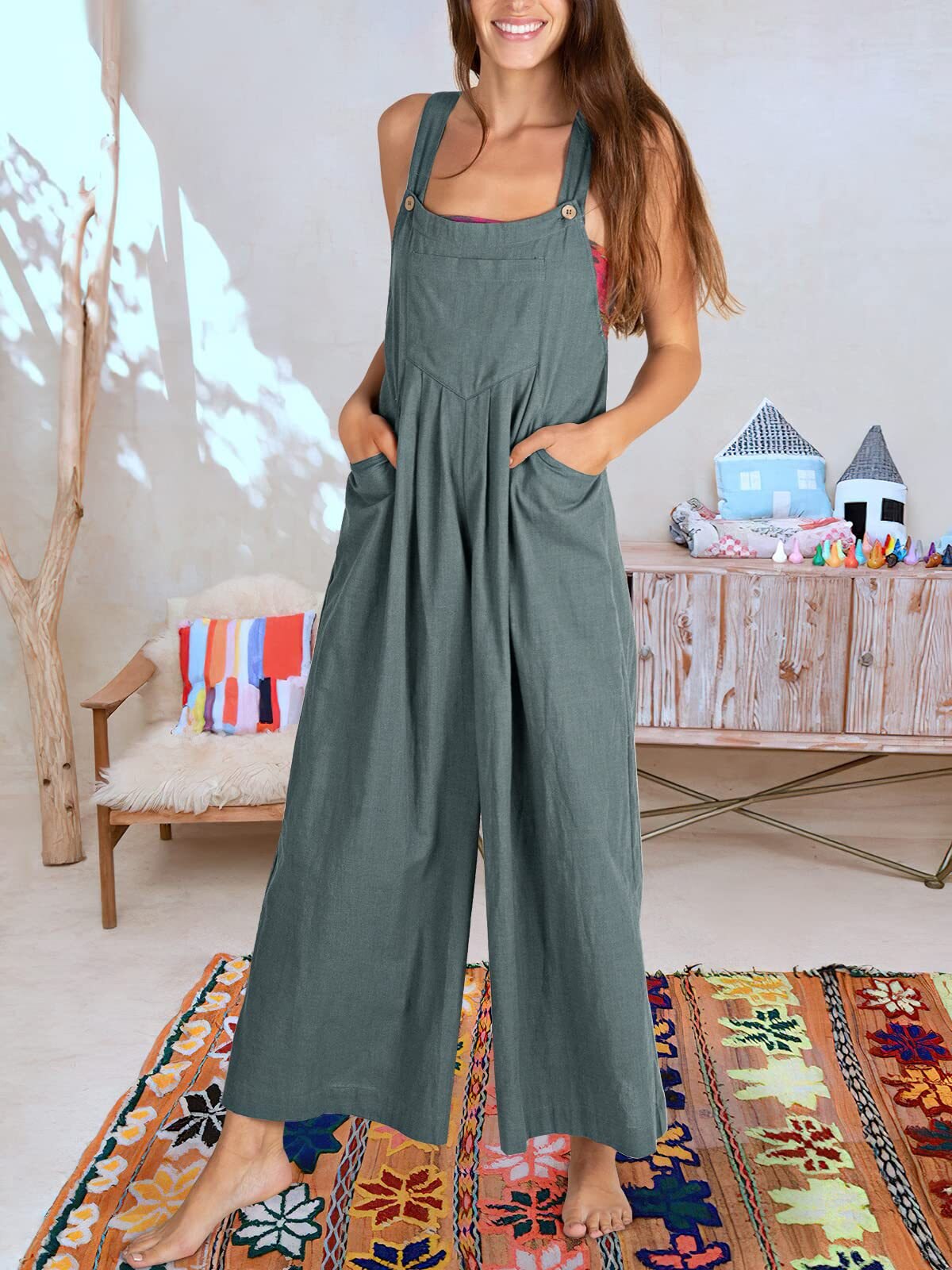 Betro - Mouwloze jumpsuit voor dames