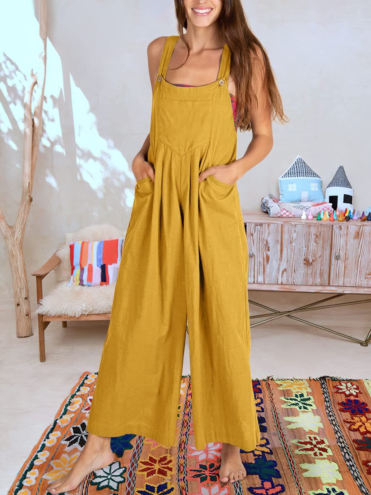 Betro - Mouwloze jumpsuit voor dames