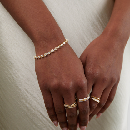 Sara Crystal Armband