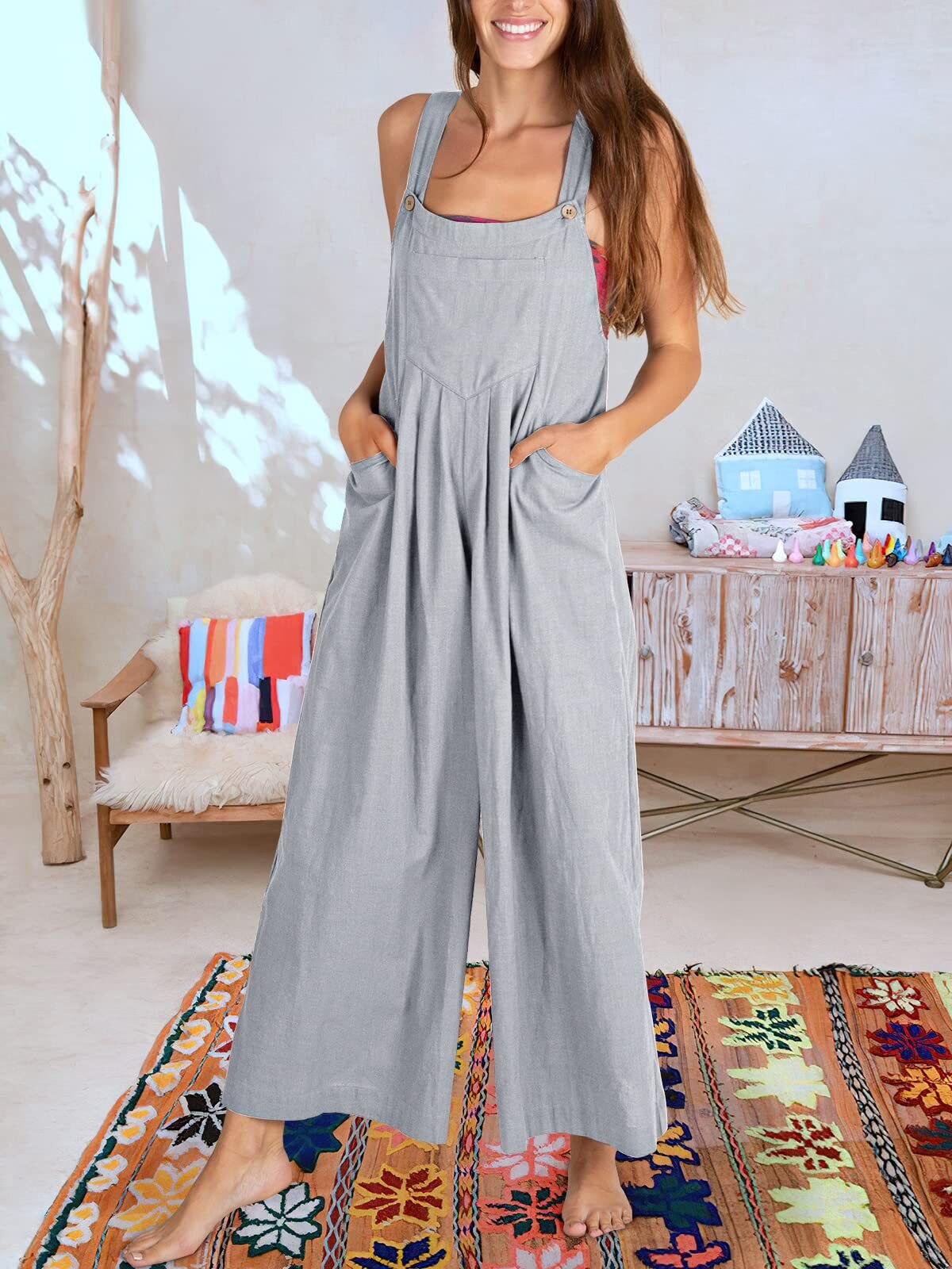 Betro - Mouwloze jumpsuit voor dames