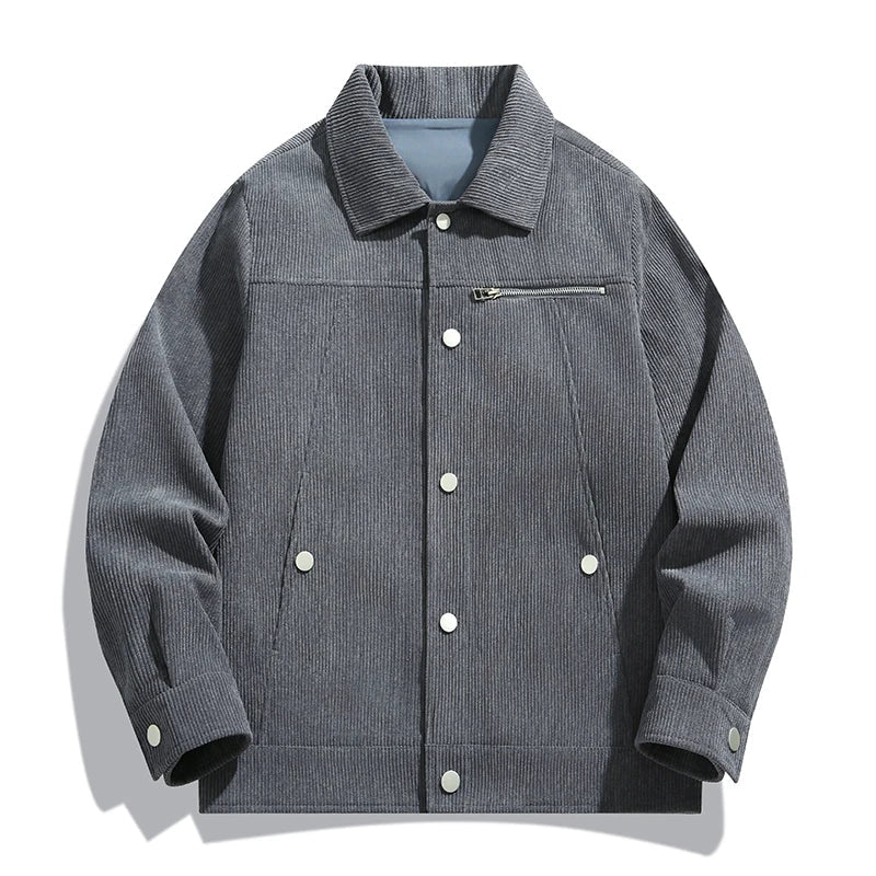 Amadeo | Vintage corduroy jack met knopen