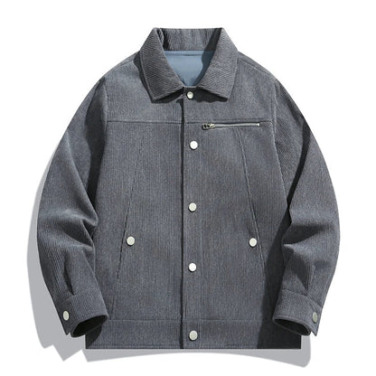 Amadeo | Vintage corduroy jack met knopen