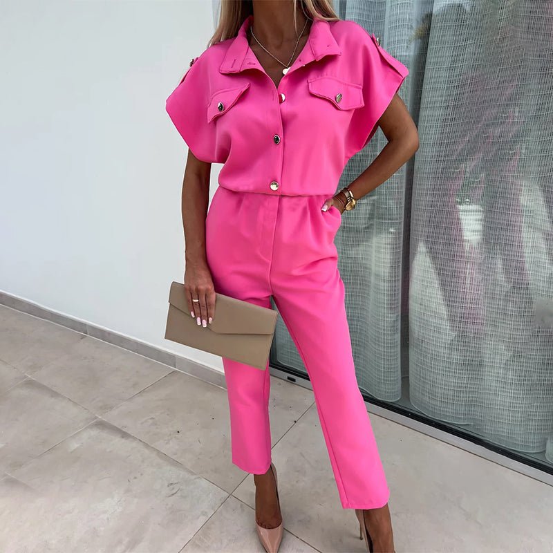 Harriett | Elegante en stijlvolle jumpsuit met wijde pijpen