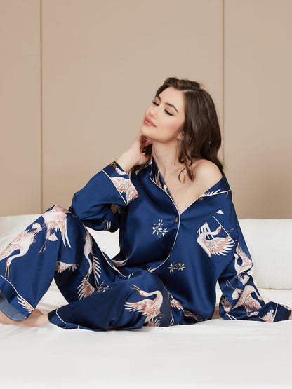 Mariska | Elegante zijden pyjamaset