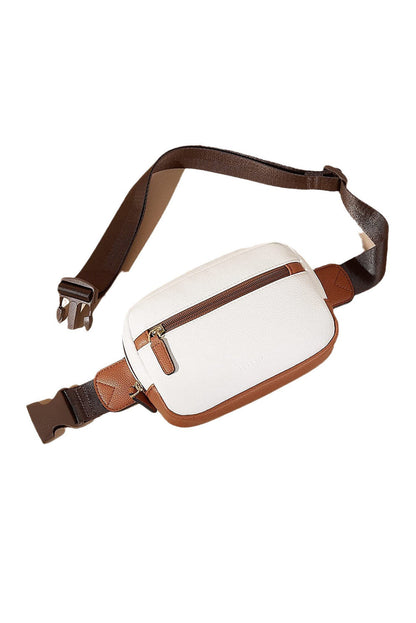 ChicClutch | Classy Wit Kruislingse Tas