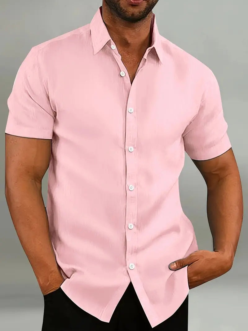 Comfortabele polo met korte mouwen in felle kleuren