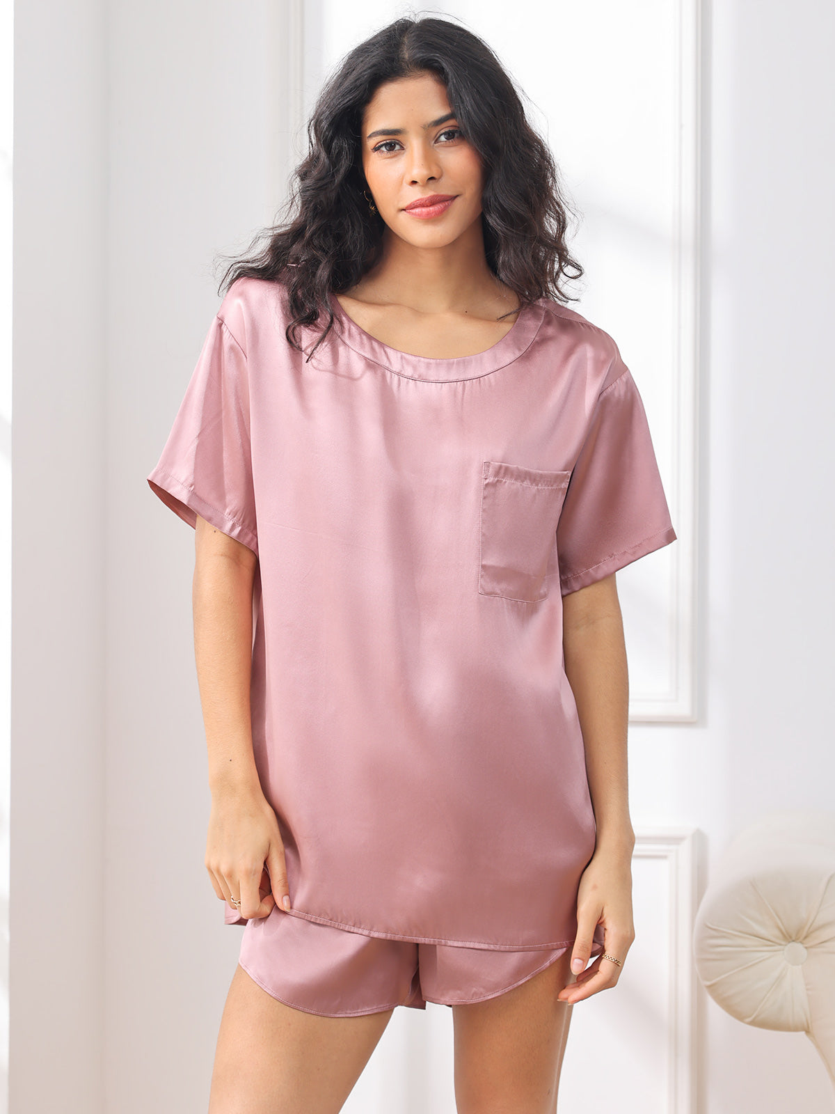 Michaela | 100% Zijde Luxe Pyjama