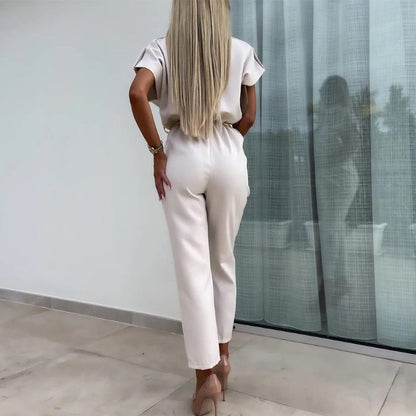 Harriett | Elegante en stijlvolle jumpsuit met wijde pijpen