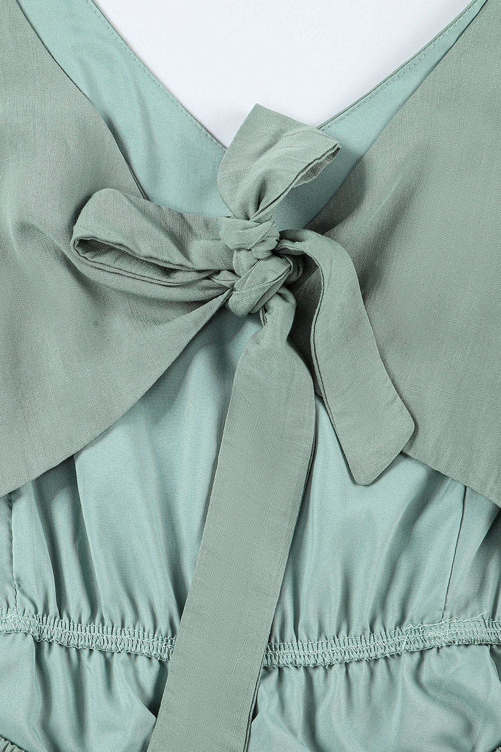 Lydia | Jumpsuit met pofmouwen en V-hals - Sierlijk en comfortabel