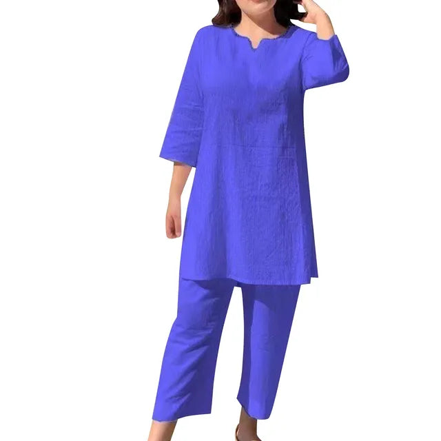 Adelina - Oversized zomerbroek