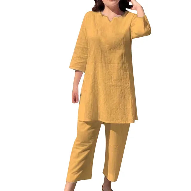 Adelina - Oversized zomerbroek