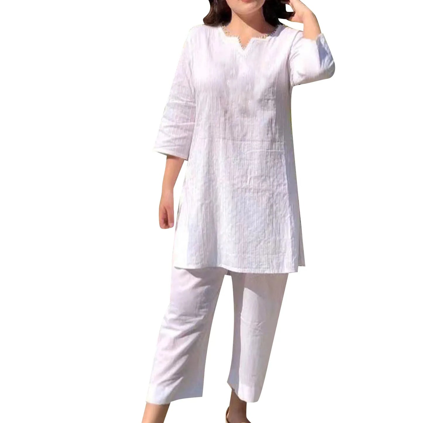 Adelina - Oversized zomerbroek