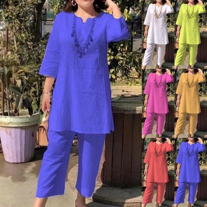 Adelina - Oversized zomerbroek