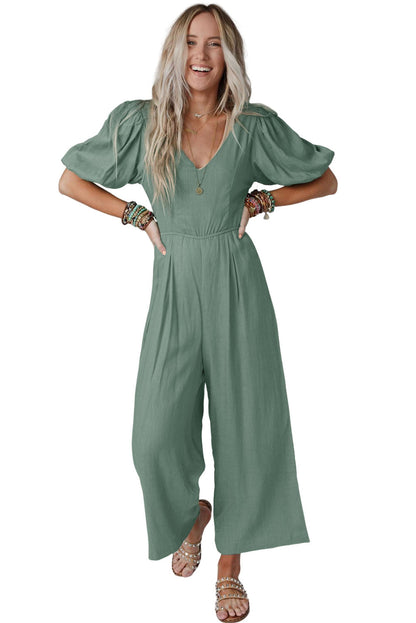 Eliana | Jumpsuit met holle rug en striksluiting