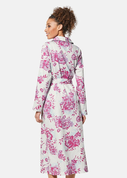 Luxe en knusse loungewear met bloemenpatroon voor dames