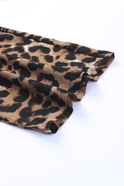 Liora - Jumpsuit Rugloze Wijde Pijpen