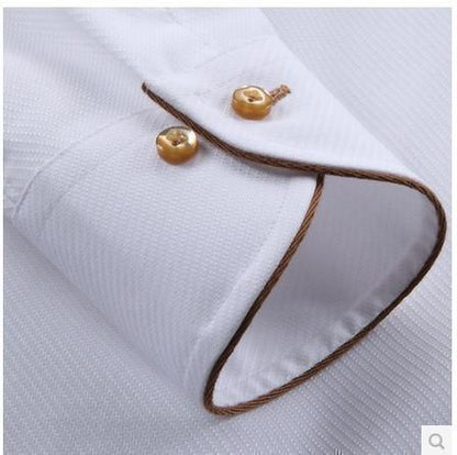 Gerard | Exquisite overhemd met omgeslagen kraag en lange mouwen