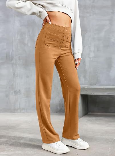 Chelsea - Elastische High Waisted Casual Broek