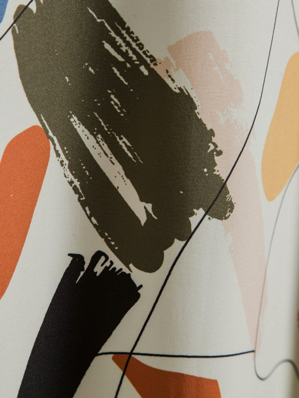 Jiro | Casual wit graffiti overhemd