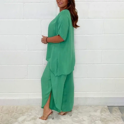 Eline | Relaxed en comfortabel tweedelig setje voor dames