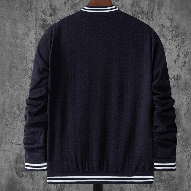 Benedikt | Casual jacquard baseballjack