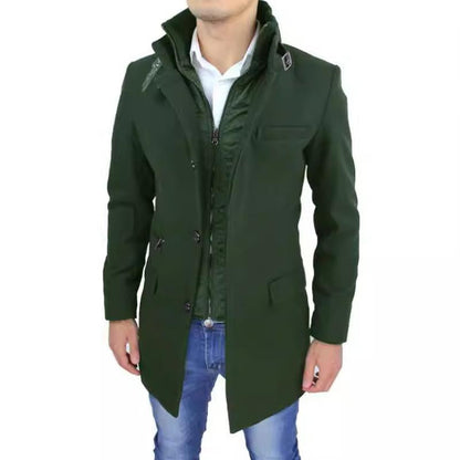 Menard | Elegante halflange jas met rits