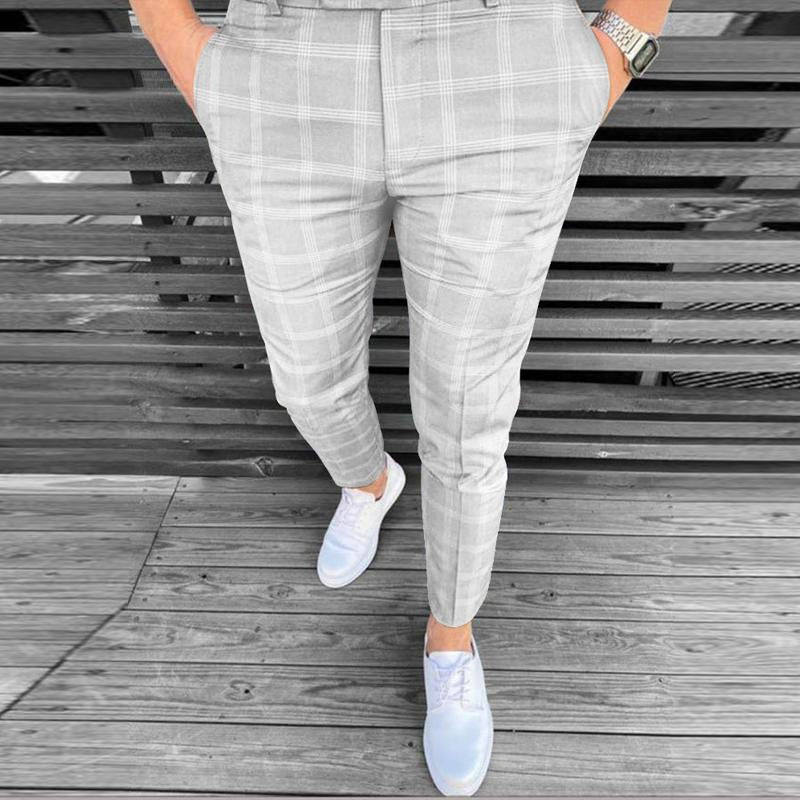 Idris | Business Casual Ruiten Broek